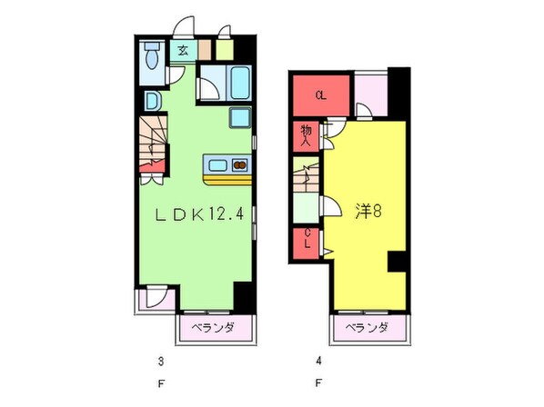 プティットフォーレの物件間取画像